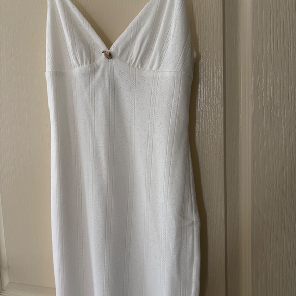 Princess Polly Danner Mini Dress White - Picture 3 of 6